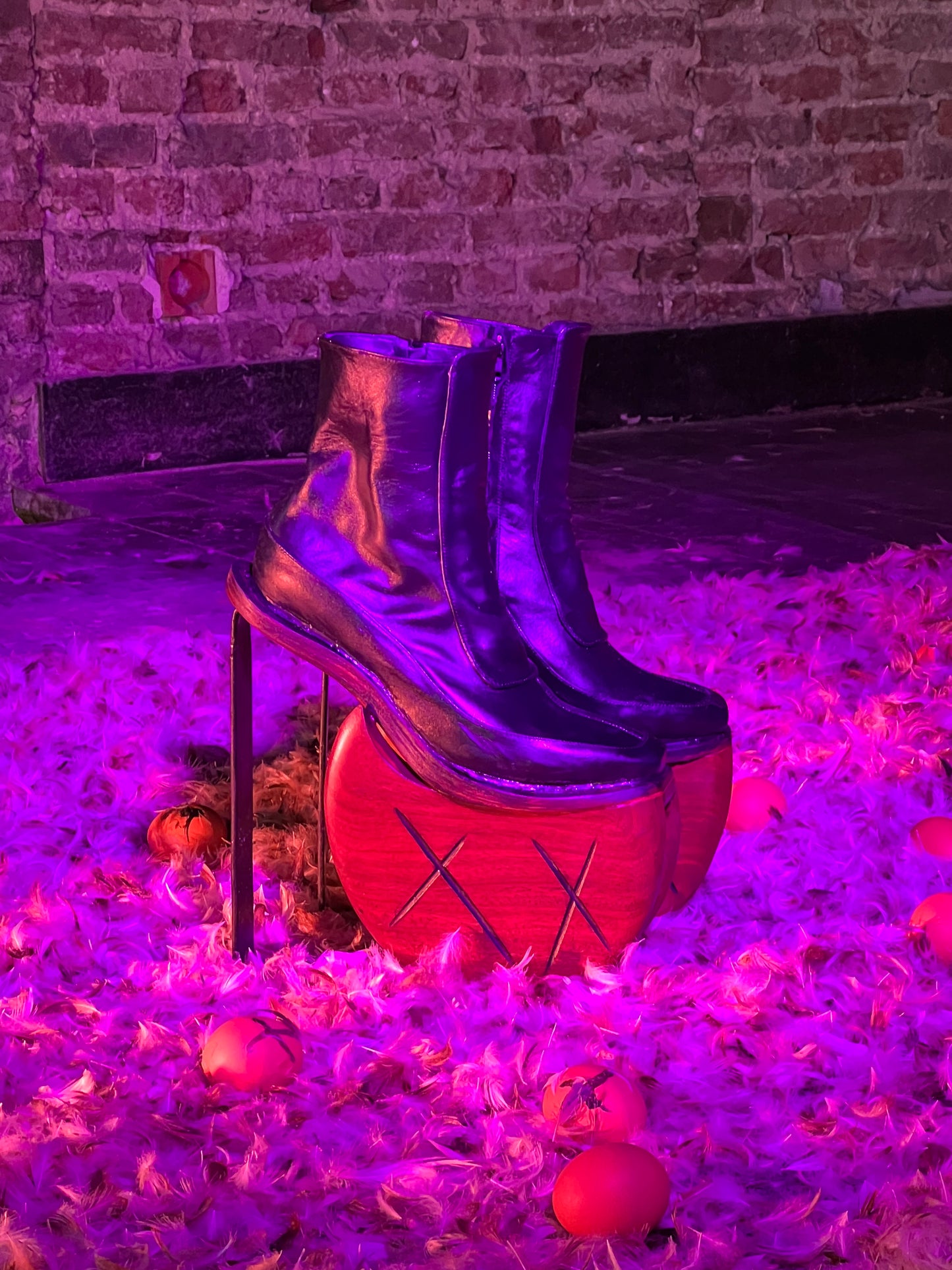 ART PROJECT BOOTS WITH FV