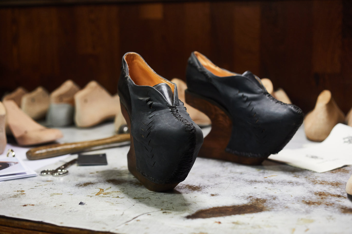 HAND EMBROIDERED CLOG ⎟MADE FOR J.C.