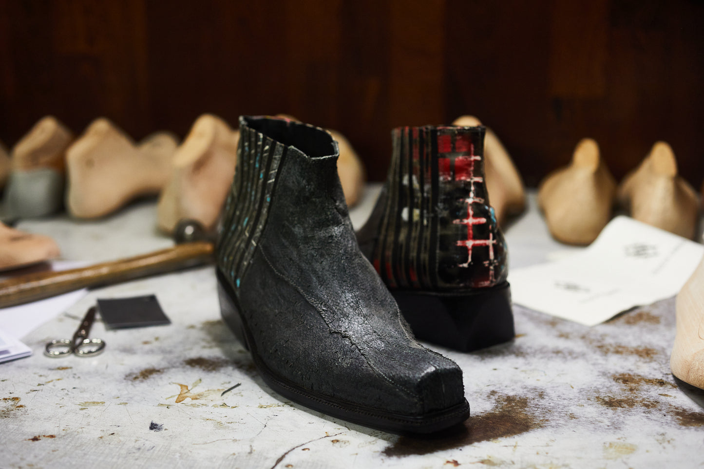 COWBOY BOOT WITH ELASTIC ⎟MADE FOR A.D.S.